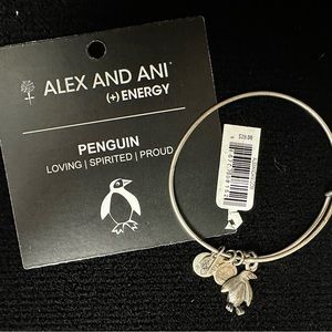 Alex and Ani penguin bangle
